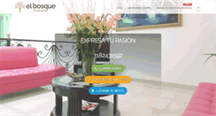 Desktop Screenshot of amobladoselbosque.com